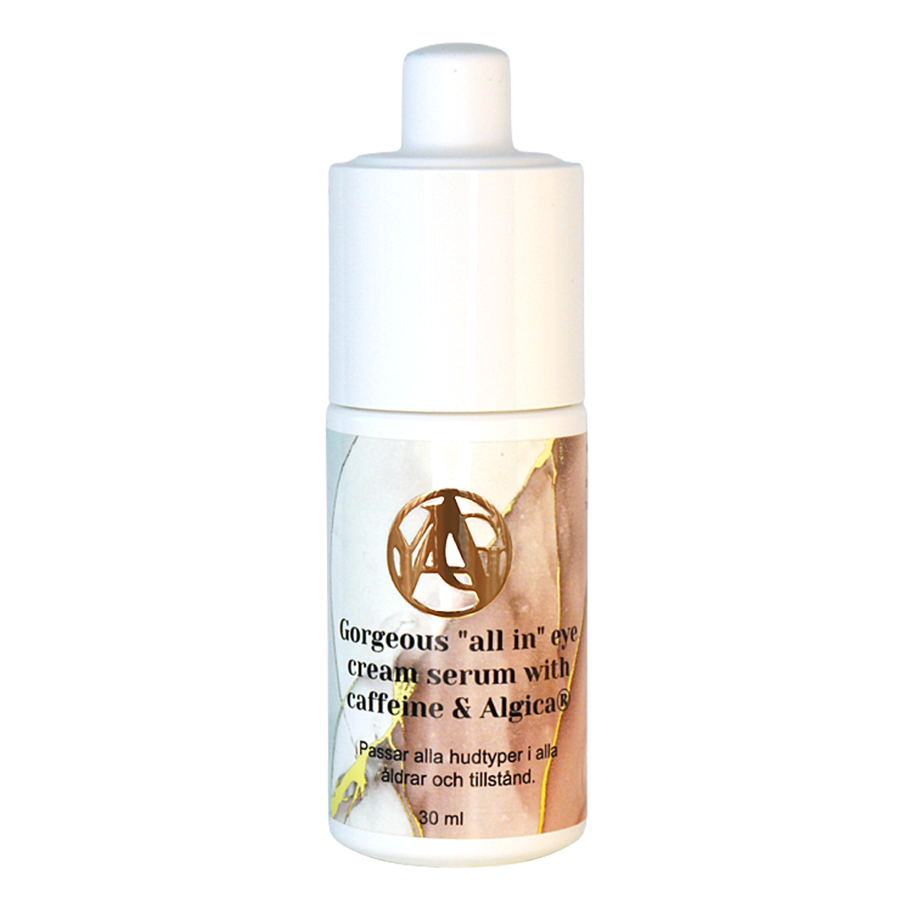 Gorgeous "all in" eye cream with caffeine & Algica®