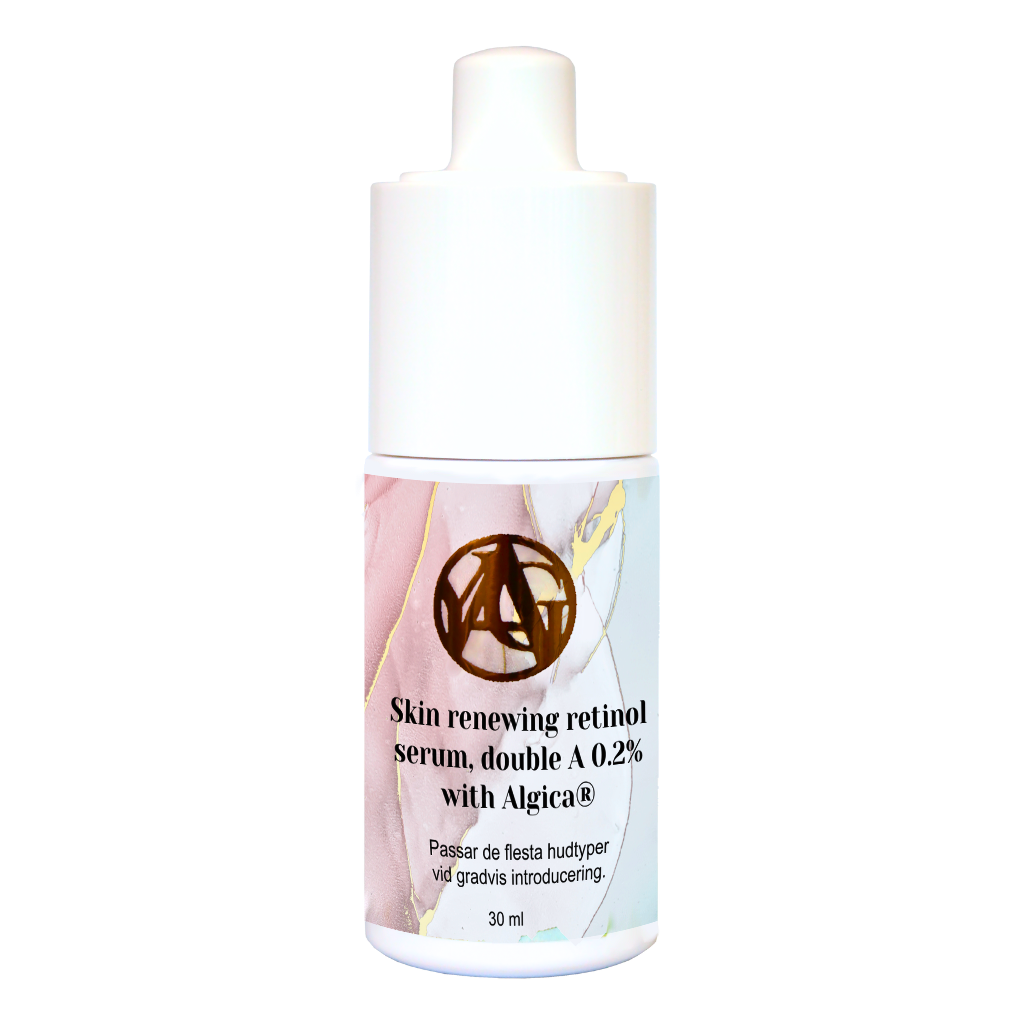 Skin renewing retinol serum double A with Algica ® 0,2%