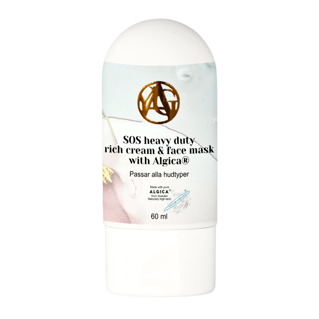 SOS heavy duty rich cream & face mask with Algica ®